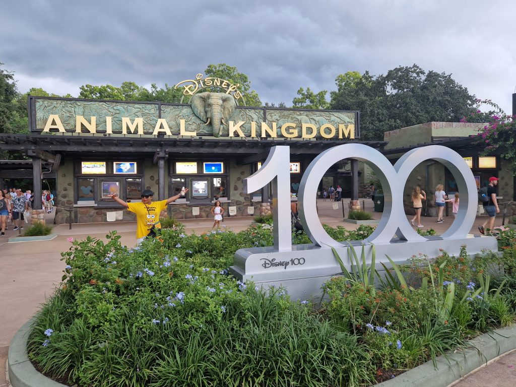 Two week Orlando itinerary - Animal Kingdom entrance