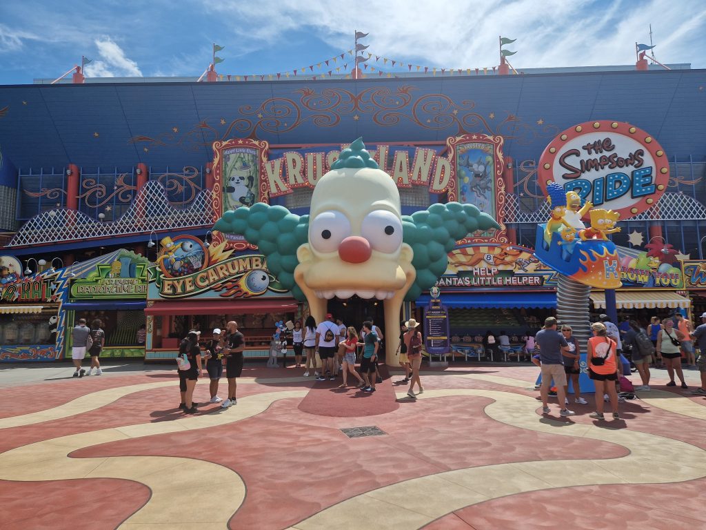 Best things to do at Universal studios that aren't ride - Simpsons Games