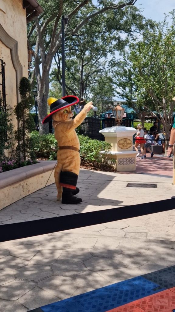 Character meet and greets - Puss in boots